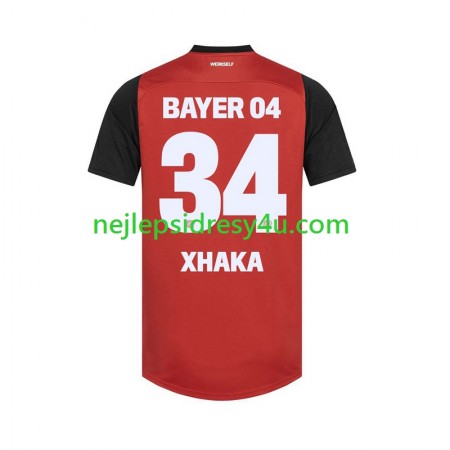 Fotbalový Dres Bayer 04 Leverkusen XHAKA 34 Domácí 2024/25